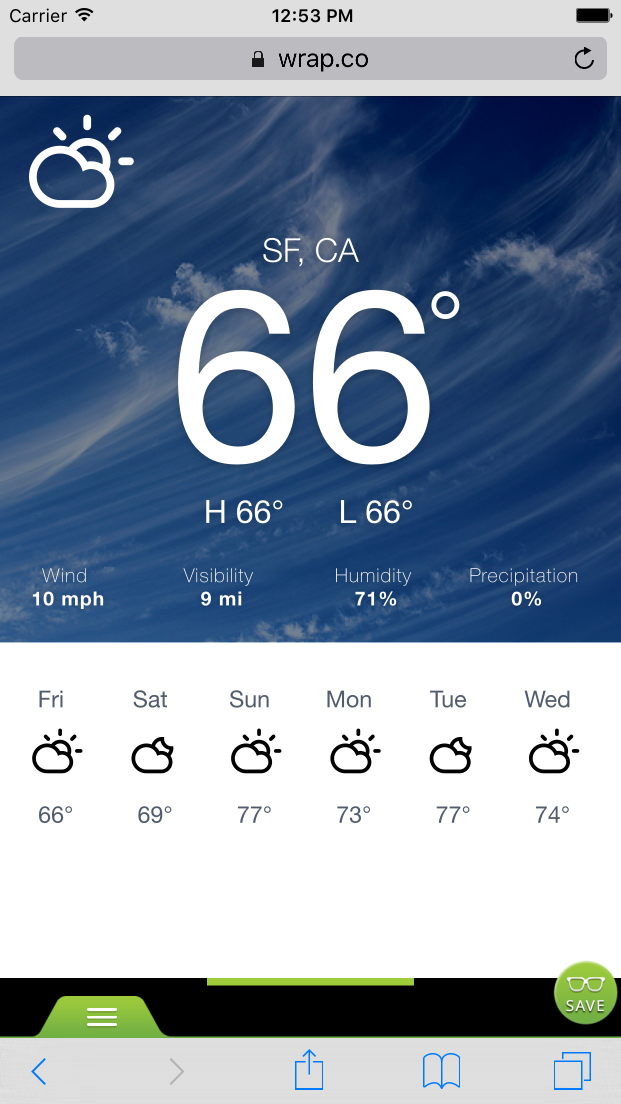 Weather Widget
